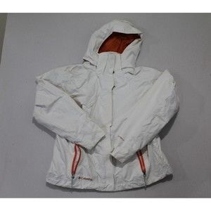 Columbia Sportswear Company Women White Jacket Interchange Size XL